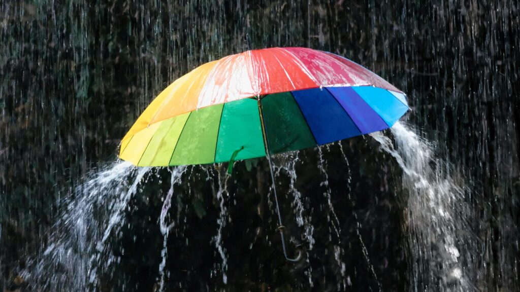 雨具の経年劣化